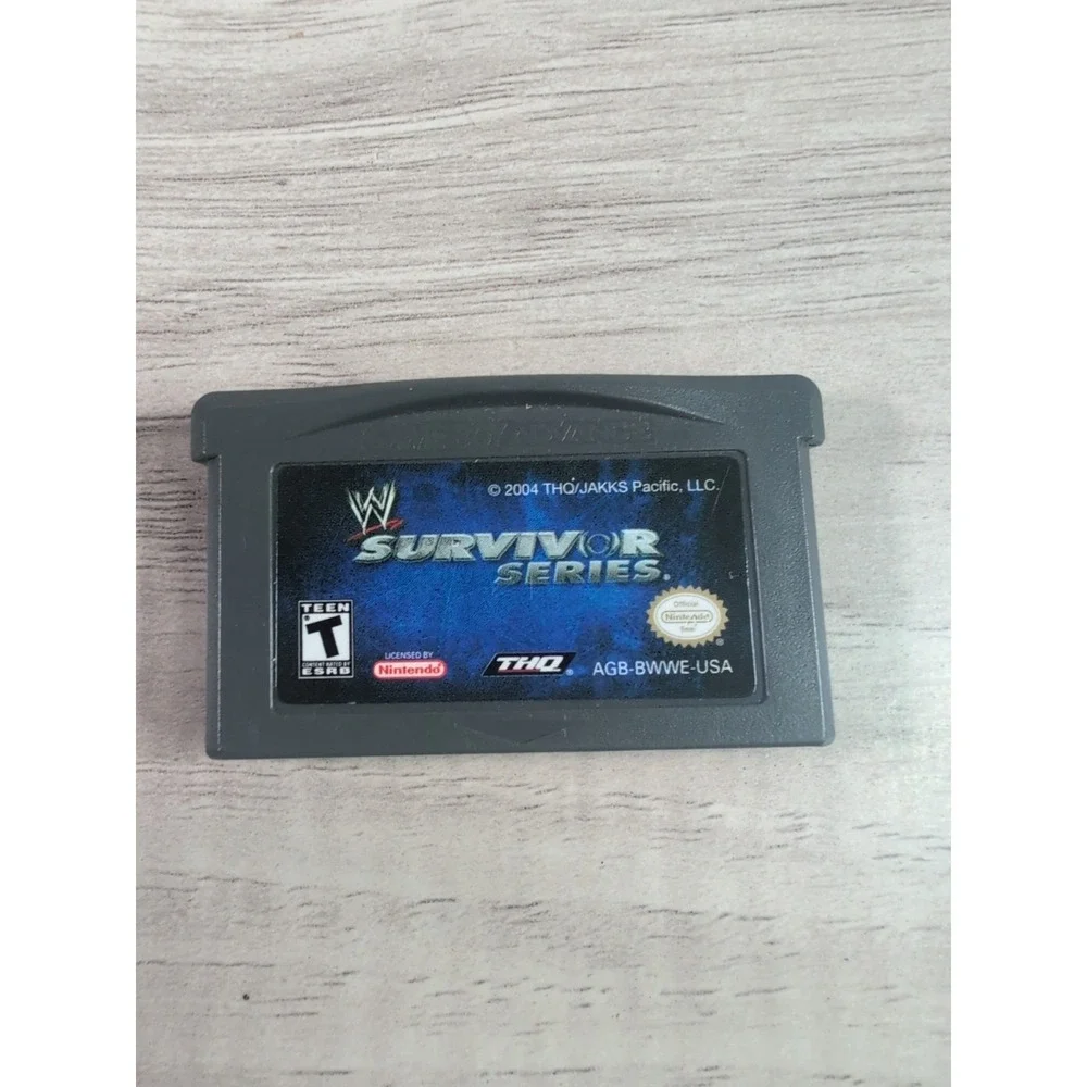 WWE Survivor Series Game Boy Advance Nintendo Cartridge Only  GBA 2004